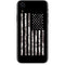 Black and White Camo American Flag iPhone XR Skin