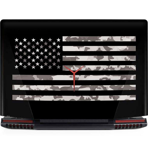 Black and White Camo American Flag Legion Y720 Skin