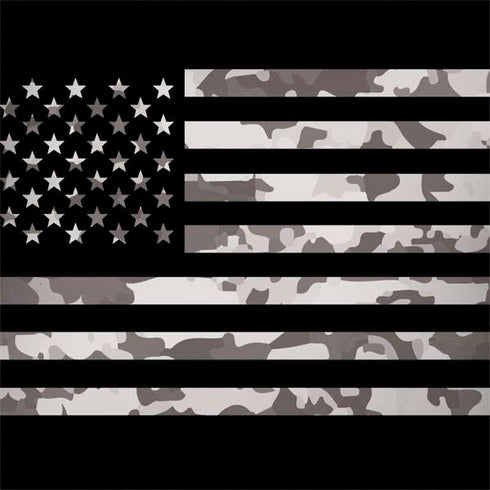 Black and White Camo American Flag Legion Y720 Skin