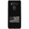 Black and White Camo American Flag LG K51/Q51 Clear Case