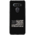 Black and White Camo American Flag LG K51/Q51 Clear Case