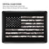 Black and White Camo American Flag MacBook Air 15in (2023-2025) Case plus Skin