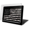 Black and White Camo American Flag MacBook Pro 13in (2020) Case plus Skin