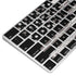 Black and White Camo American Flag Magic Keyboard Skin