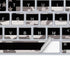 Black and White Camo American Flag Magic Keyboard Skin