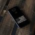 Black and White Camo American Flag Moto E5 Plus Skin