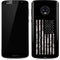 Black and White Camo American Flag Moto G6 Skin