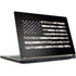 Black and White Camo American Flag MSI GS65 Stealth Laptop Skin