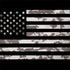 Black and White Camo American Flag Notebook 9 Pro 13in (2017) Skin