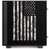 Black and White Camo American Flag NZXT H510 Compact ATX Mid-Tower Case Skin