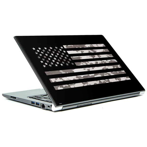 Black and White Camo American Flag Portege Z30t/Z30t-A Skin