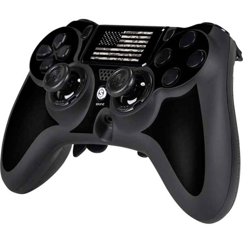 Black and White Camo American Flag PS4/PC SCUF Impact Controller Skin