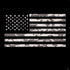 Black and White Camo American Flag PS4 Slim Skin