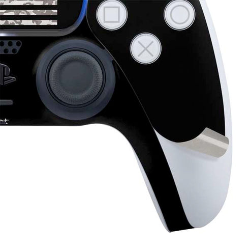 Black and White Camo American Flag PS5 Controller Skin
