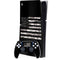 Black and White Camo American Flag PS5 Slim Digital Edition Bundle Skin