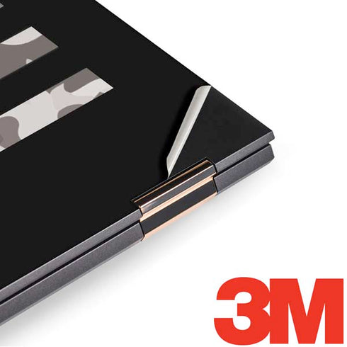 Black and White Camo American Flag HP Spectre Skin