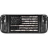 Black and White Camo American Flag Steam Deck Handheld Gaming Computer Skin