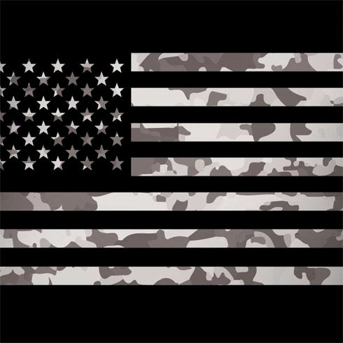 Black and White Camo American Flag Surface Book 2 15in Skin