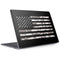 Black and White Camo American Flag Surface Laptop 3 13.5in Skin