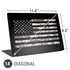 Black and White Camo American Flag Universal Laptop 14in (11.4 x 8.2in) Skin