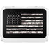 Black and White Camo American Flag YETI Tundra 35 Hard Cooler Skin