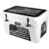 Black and White Camo American Flag YETI Tundra 45 Hard Cooler Skin