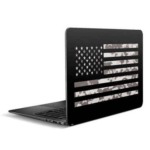Black and White Camo American Flag Zenbook UX305FA 13.3in Skin