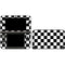 Black and White Checkered 3DS XL 2015 Skin