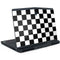 Black and White Checkered Dell Alienware Skin