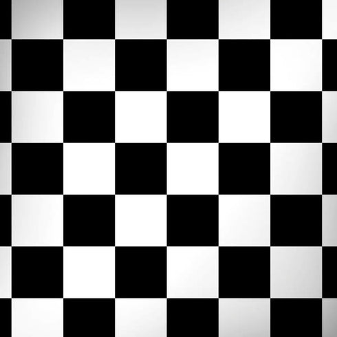 Black and White Checkered Dell Alienware Skin