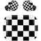 Black and White Checkered Amazon Echo Buds Skin