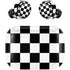 Black and White Checkered Amazon Echo Buds Skin