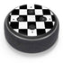 Black and White Checkered Amazon Echo Dot Skin