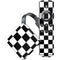 Black and White Checkered Amazon Fire TV Skin