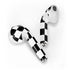 Black and White Checkered Apple AirPods Skin