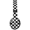 Black and White Checkered Beats Solo 2 Wired Skin