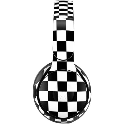 Black and White Checkered Beats Solo Pro Skin