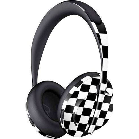 Black and White Checkered Bose Noise Cancelling Headphones 700 Skin