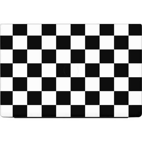 Black and White Checkered Dell Vostro Skin
