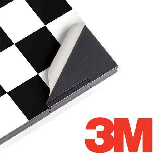 Black and White Checkered HP Envy Skin