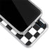Black and White Checkered Galaxy A10e Clear Case