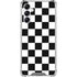 Black and White Checkered Galaxy A15 5G Clear Case