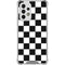Black and White Checkered Galaxy A33 5G Clear Case