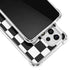 Black and White Checkered Galaxy A33 5G Clear Case