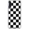 Black and White Checkered Galaxy A50 Clear Case
