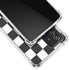 Black and White Checkered Galaxy A52 5G Clear Case