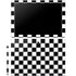Black and White Checkered Galaxy Book 12in Skin