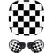 Black and White Checkered Galaxy Buds Pro Skin