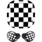 Black and White Checkered Galaxy Buds Pro Skin