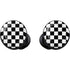 Black and White Checkered Galaxy Buds Skin